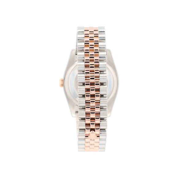 B&P Rolex Datejust 116231 36mm White Diamond (N.S) Dial Fluted Bezel Jubilee
